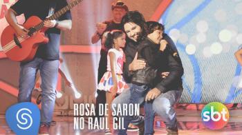 Rosa de Saron no programa Raul Gil